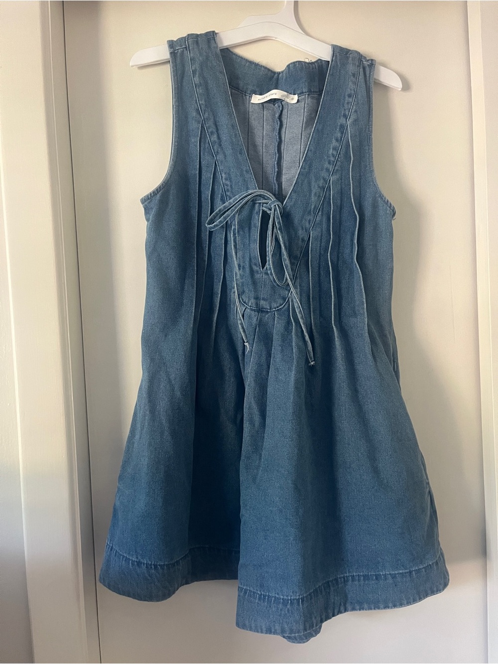 Denim Romper